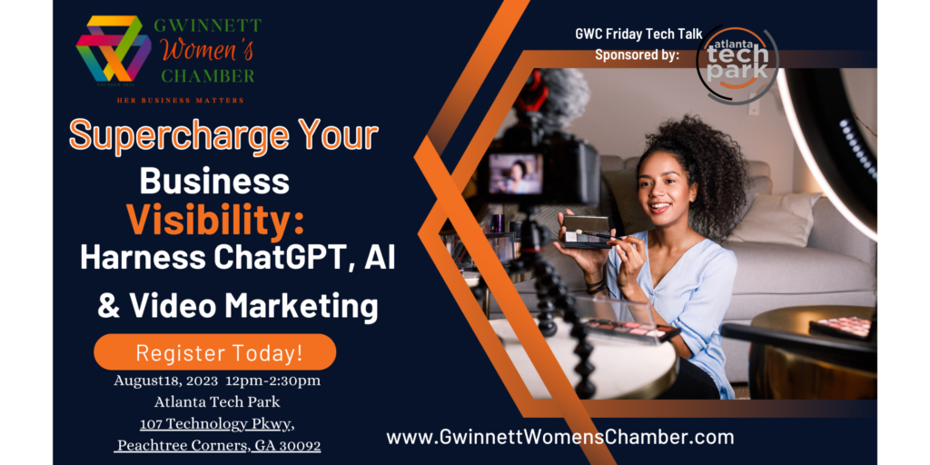 Tech Talk – Supercharge Your Business Visibility: Harness ChatGPT, AI & Video Marketing.