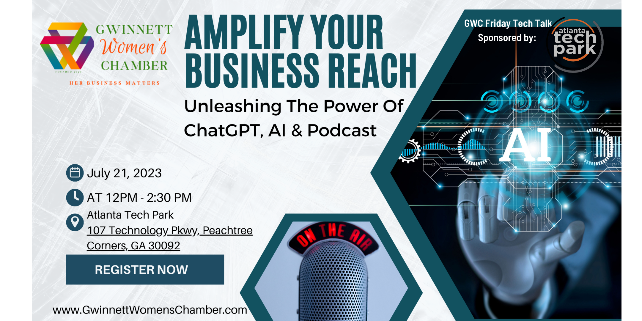 Tech Talk - Amplify Your Business Reach Unleashing the Power of ChatGPT, AI & Podcast