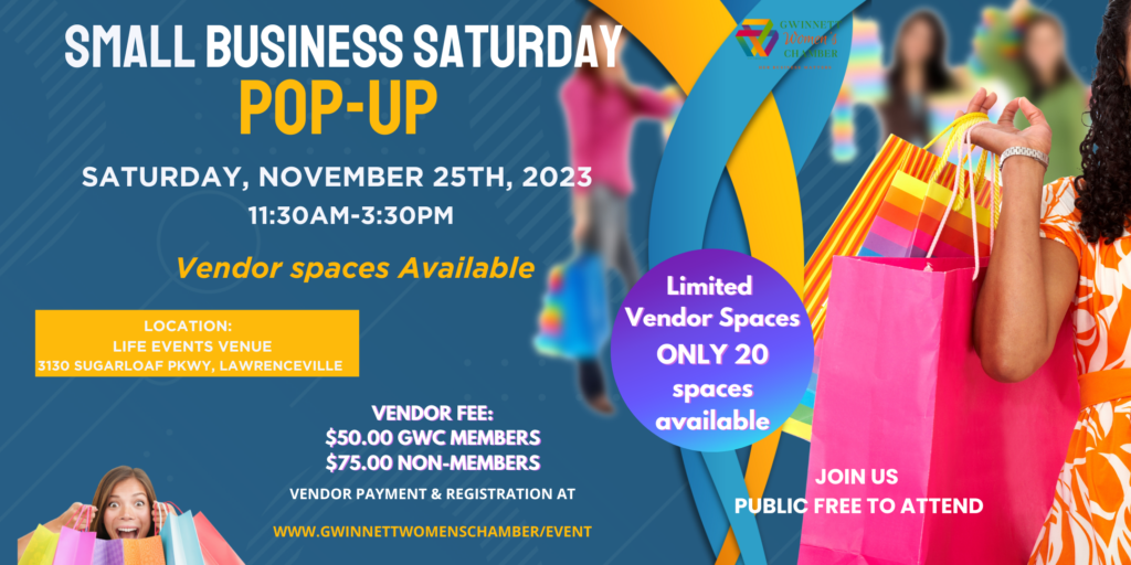 Small Business Saturday Pop-Up