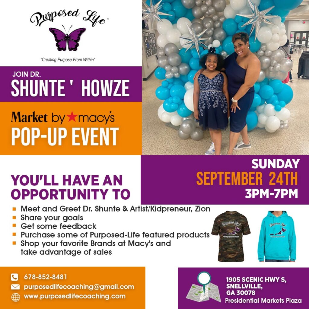 Dr. Shunte Howze Meet & Greet at the Market by Macy’s Pop-Up Event