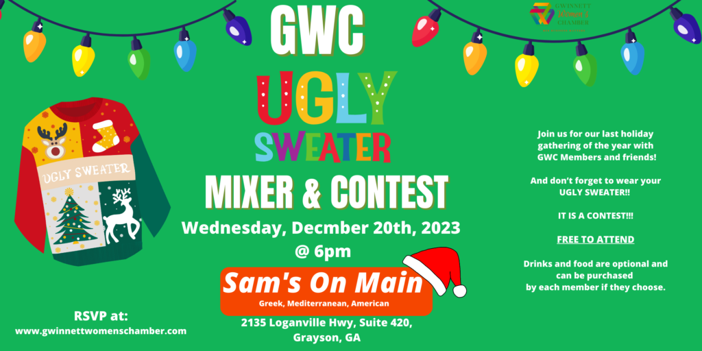 Ugly Christmas Sweater Mixer & Contest @ Sam’s on Main